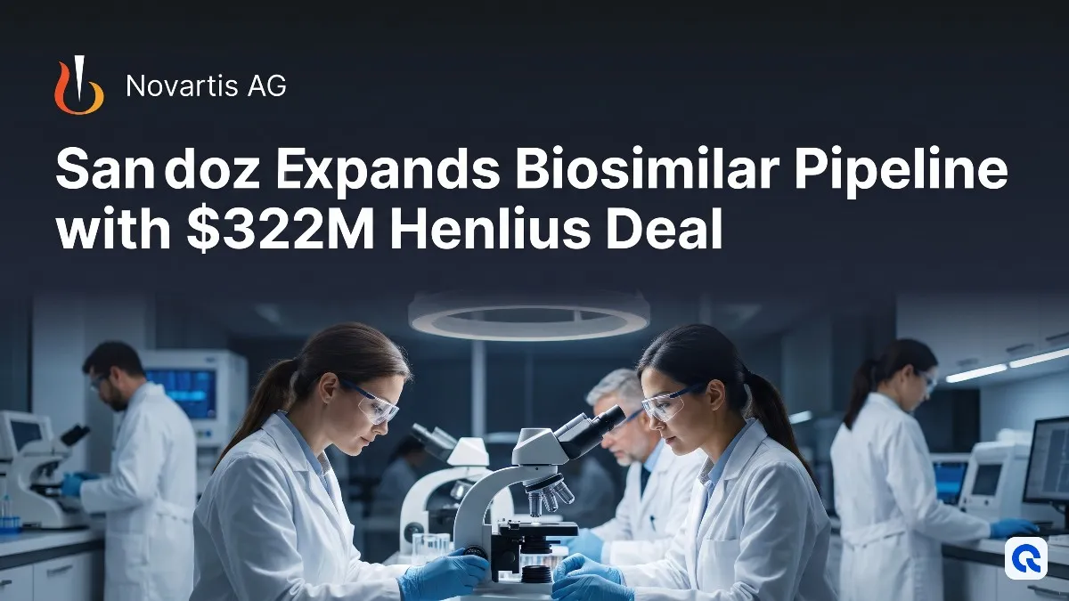 Sandoz Expands Biosimilar Pipeline with $322M Henlius Deal