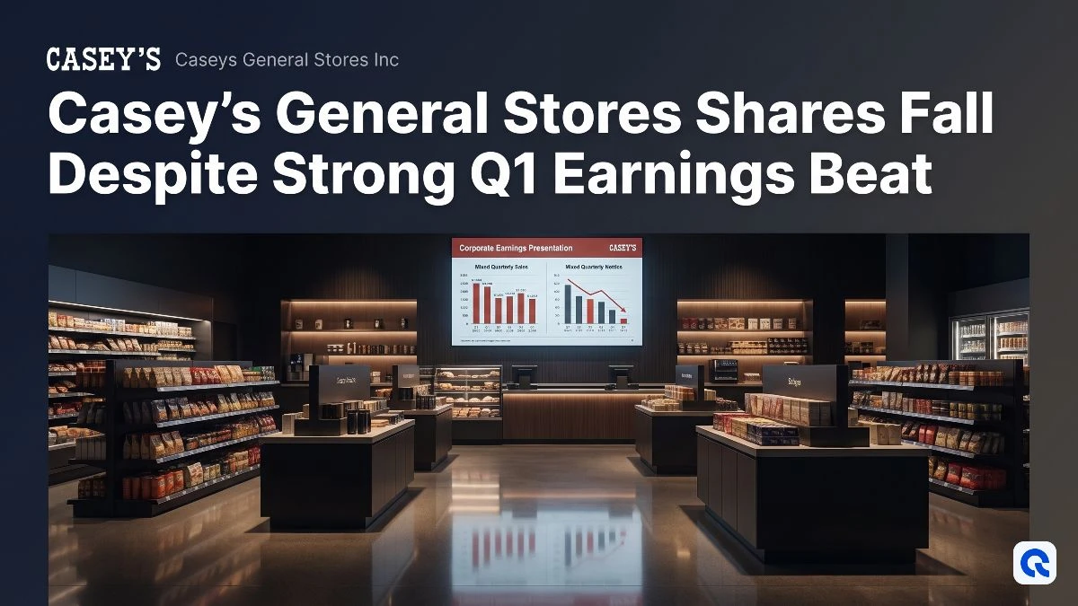 Casey Alexander Casey's General Stores Shares Fall Despite Strong Q1