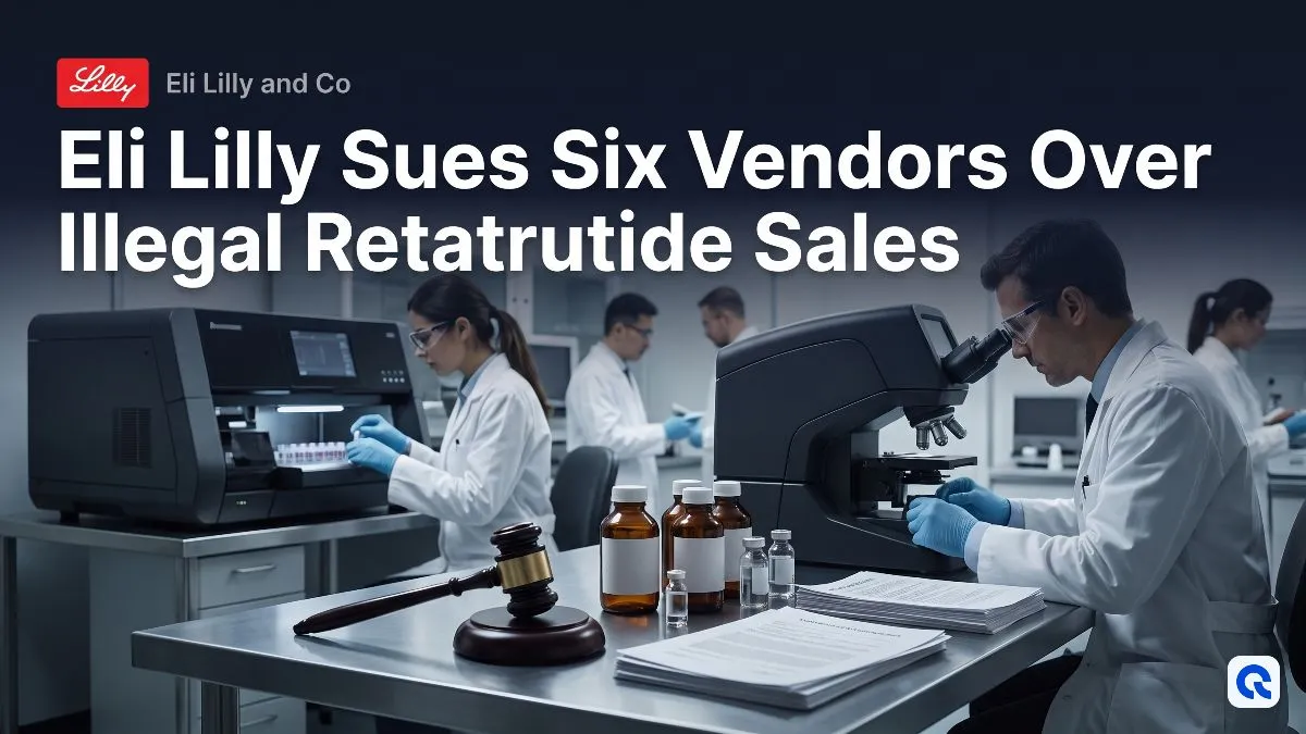 Eli Lilly Sues Six Vendors Over Illegal Retatrutide Sales