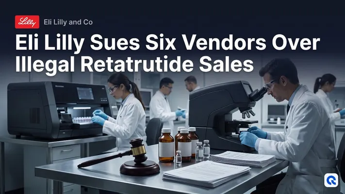 Eli Lilly Sues Six Vendors Over Illegal Retatrutide Sales