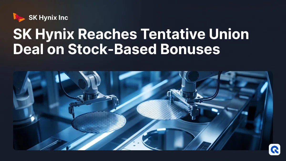 SK Hynix Reaches Tentative Union Deal on Stock-Based Bonuses