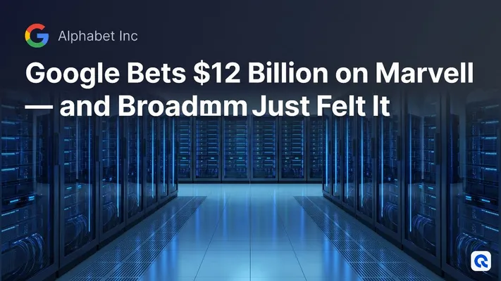 Google Bets $12 Billion on Marvell - and Broadcom Just Felt It