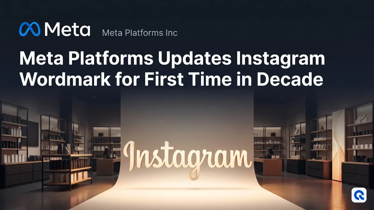 Meta Platforms Updates Instagram Wordmark for First Time in Decade