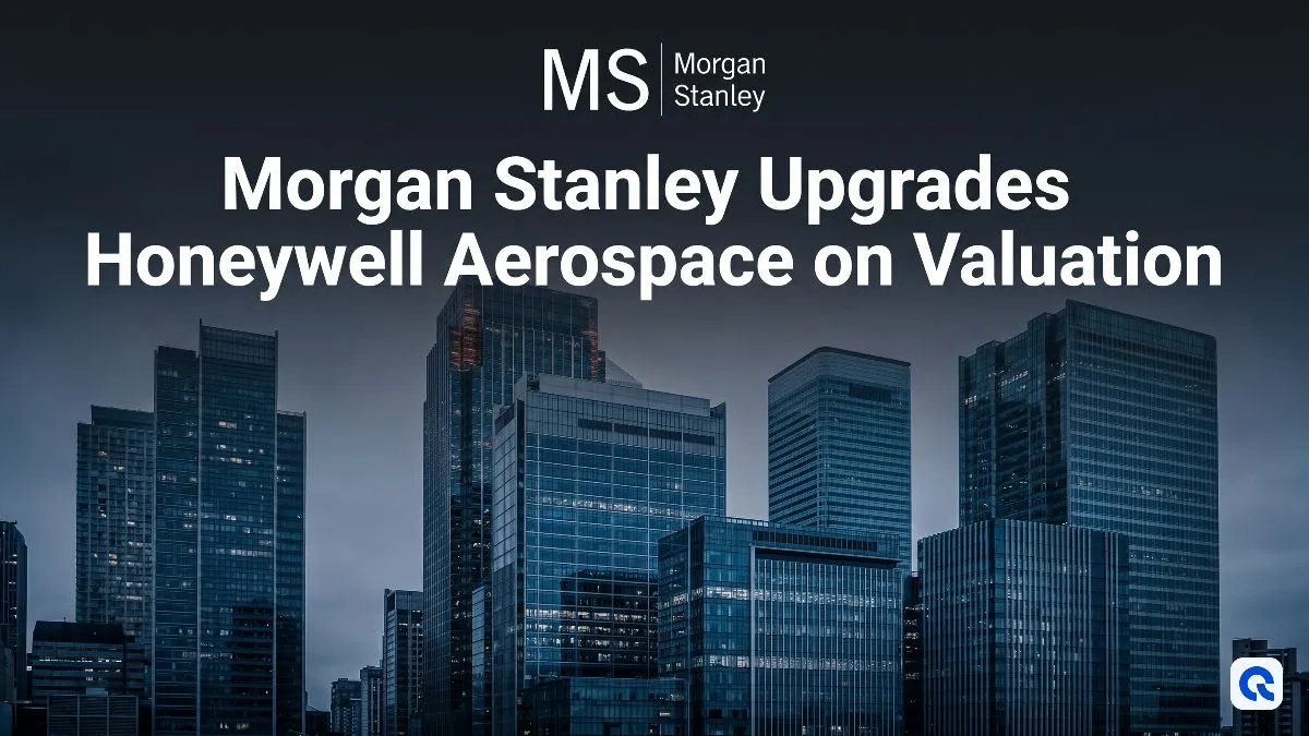 Morgan Stanley Upgrades Honeywell Aerospace on Valuation