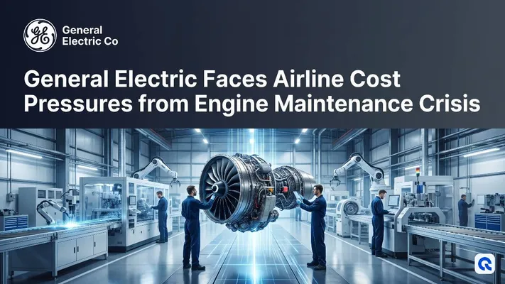 General Electric Faces Airline Cost Pressures from Engine Maintenance Crisis