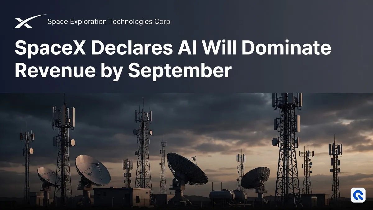 SpaceX Declares AI Will Dominate Revenue by September