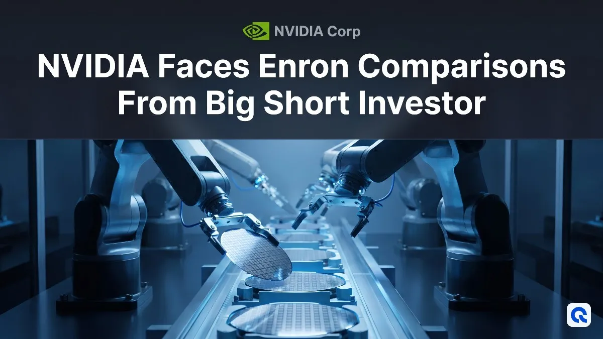 NVIDIA Faces Enron Comparisons From Big Short Investor