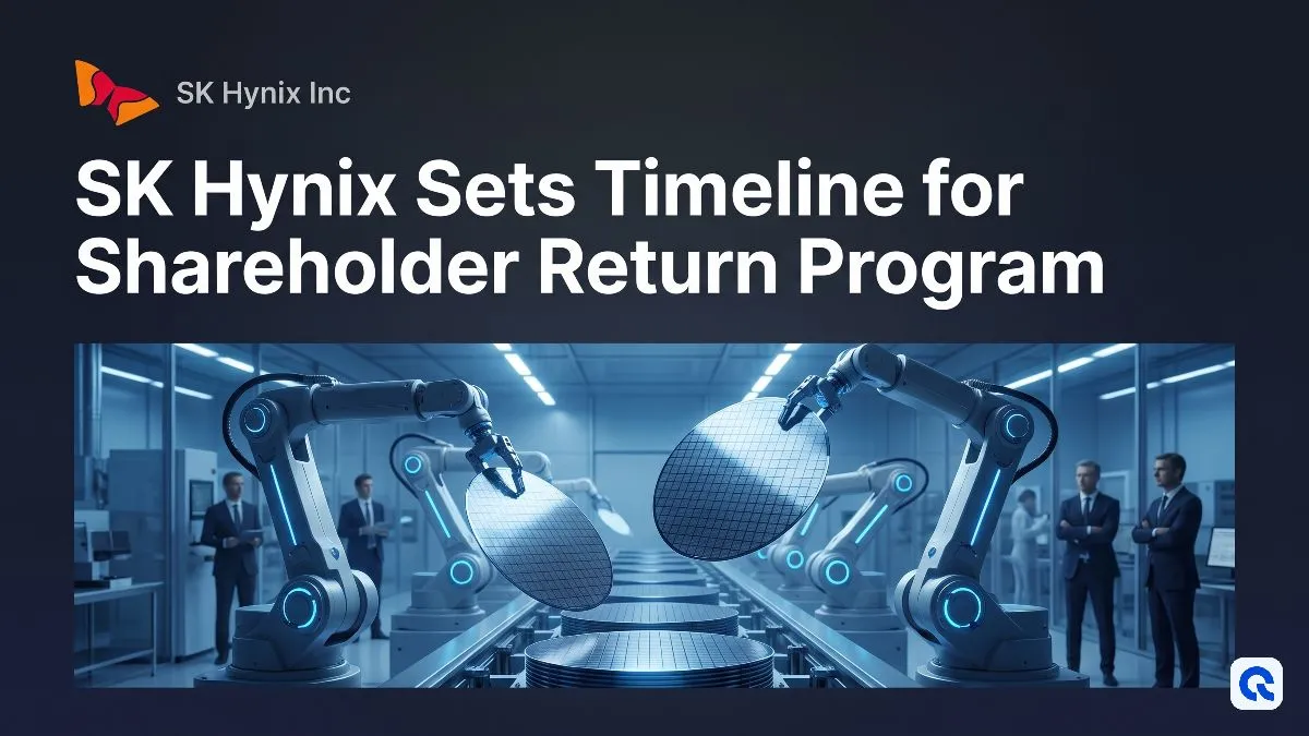 SK Hynix Sets Timeline for Shareholder Return Program