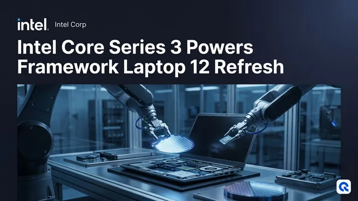 Intel Core Series 3 Powers Framework Laptop 12 Refresh