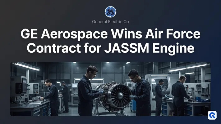 GE Aerospace Wins Air Force Contract for JASSM Engine