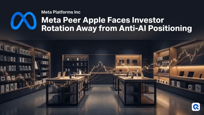 Meta Peer Apple Faces Investor Rotation Away from Anti-AI Positioning